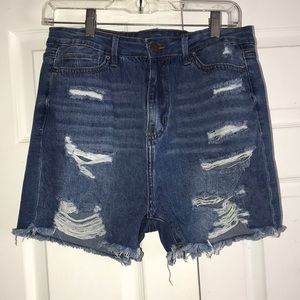 Women’s Shein Distressed Shorts